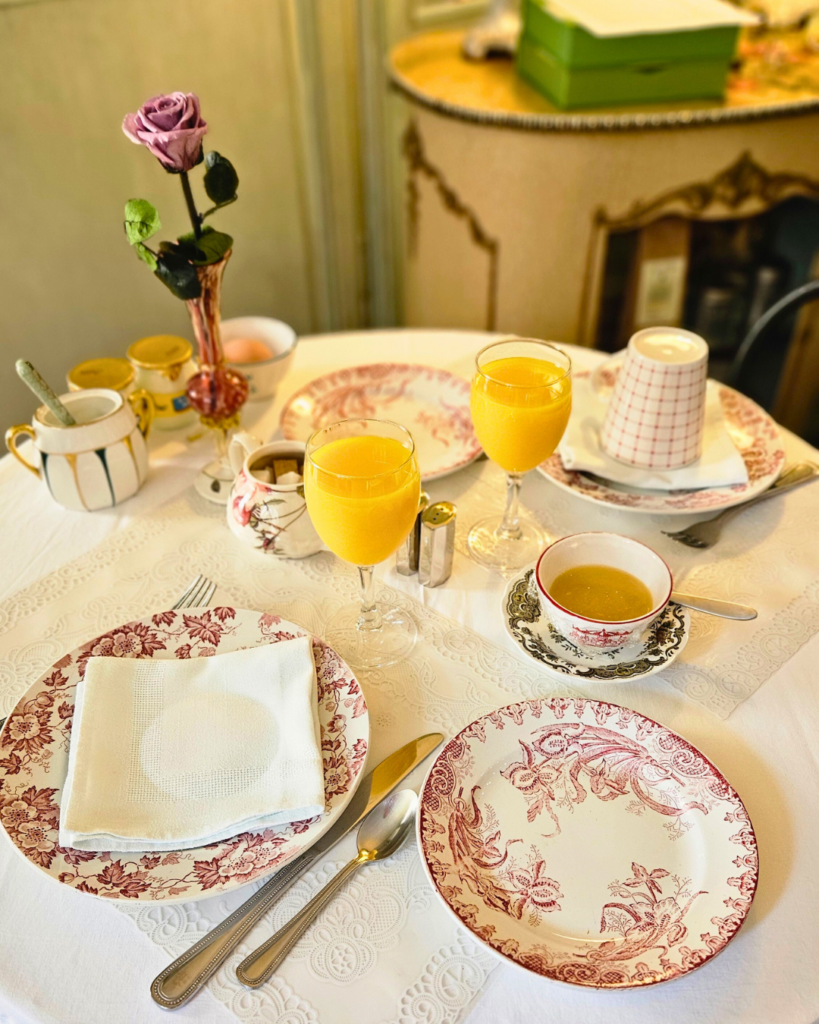 ontbijt au jeu de paume