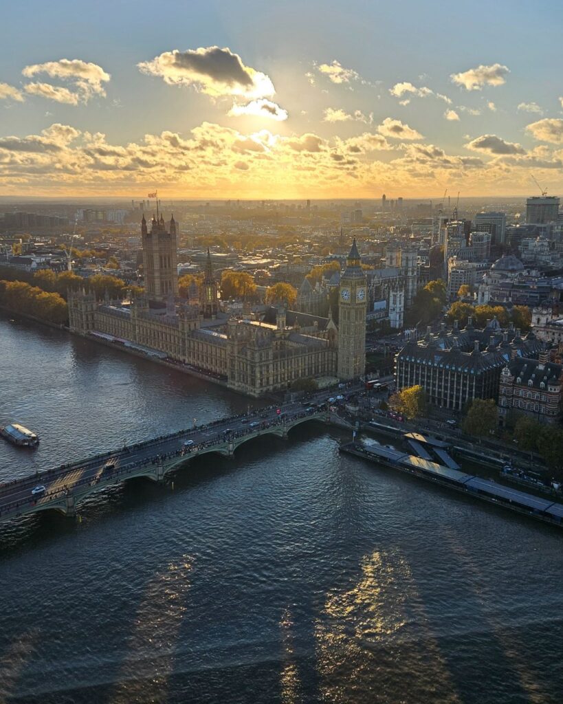 Big Ben vanuit London Eye