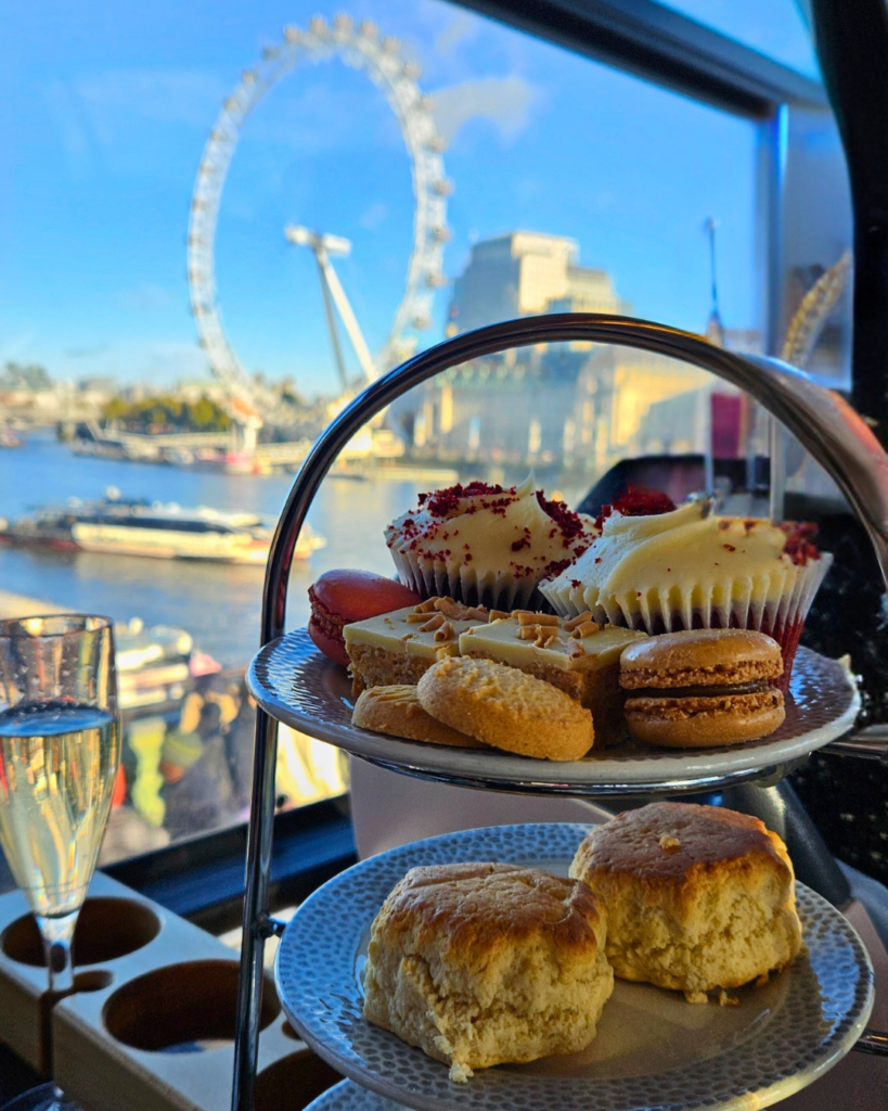english high tea london eye